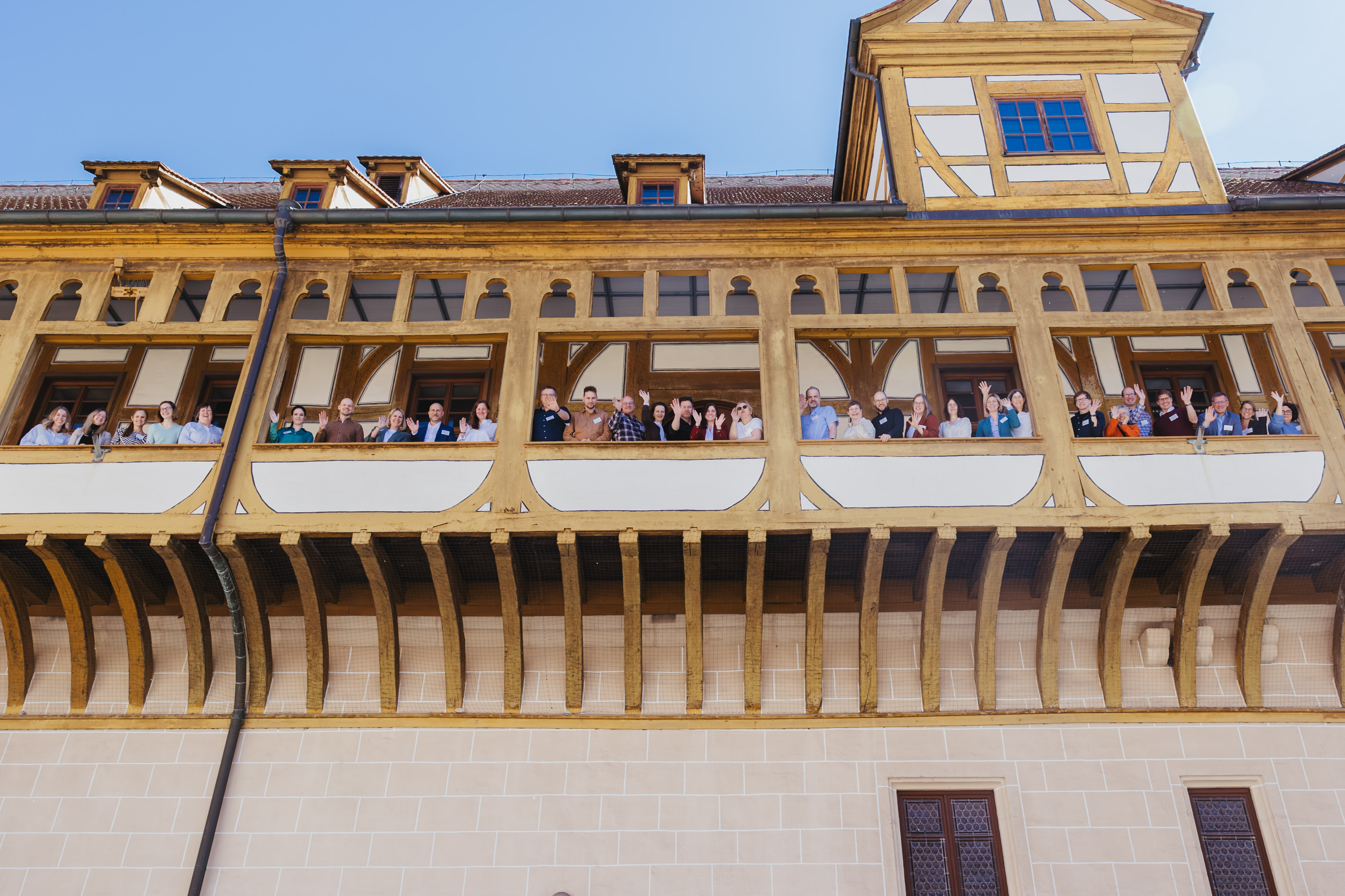 Gruppenbild der Teilnehmerinnen und Teilnehmer des Treffen des Hochschul-Compliance-Netzwerks