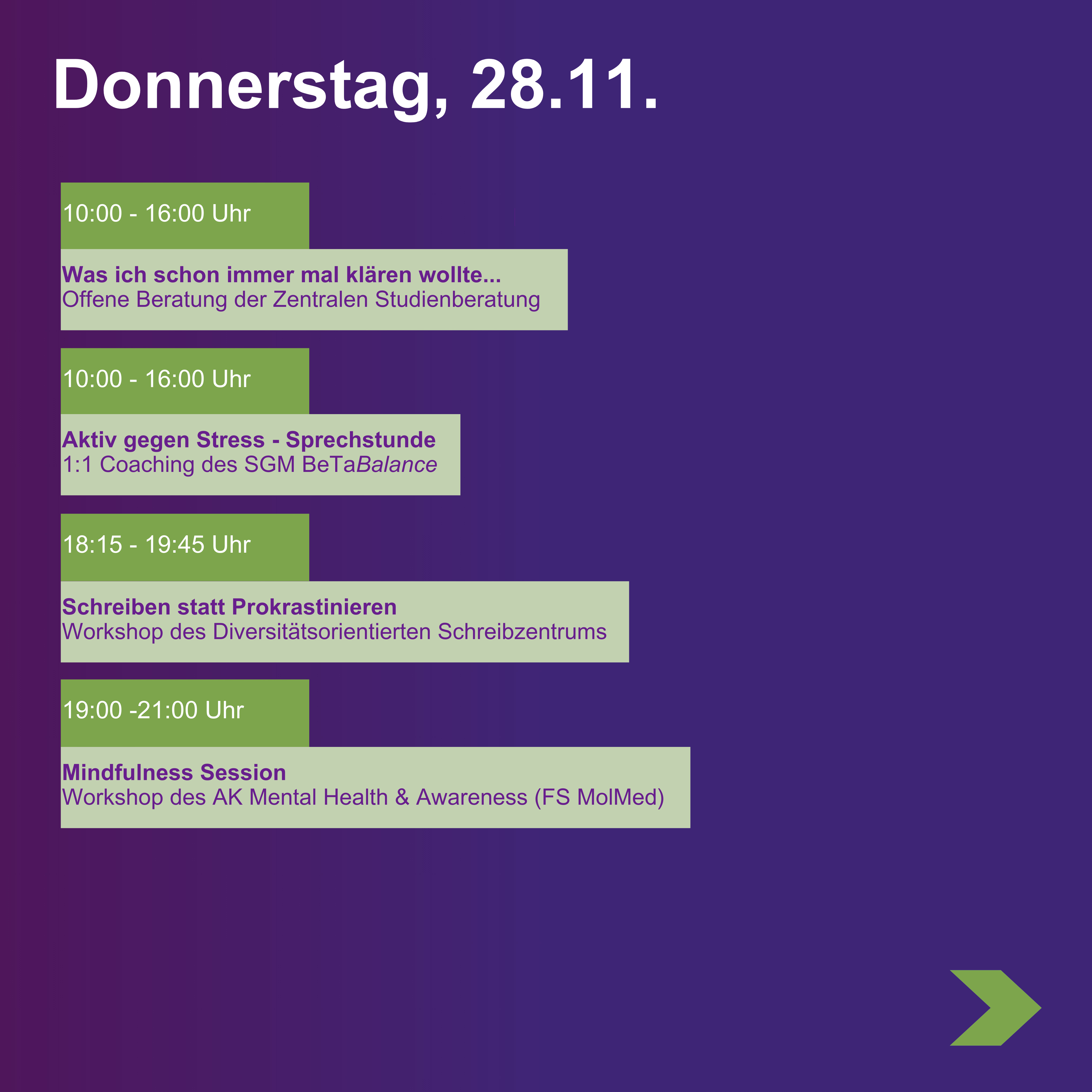 Programm 28.11