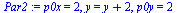 p0x = 2, y = `+`(y, 2), p0y = 2