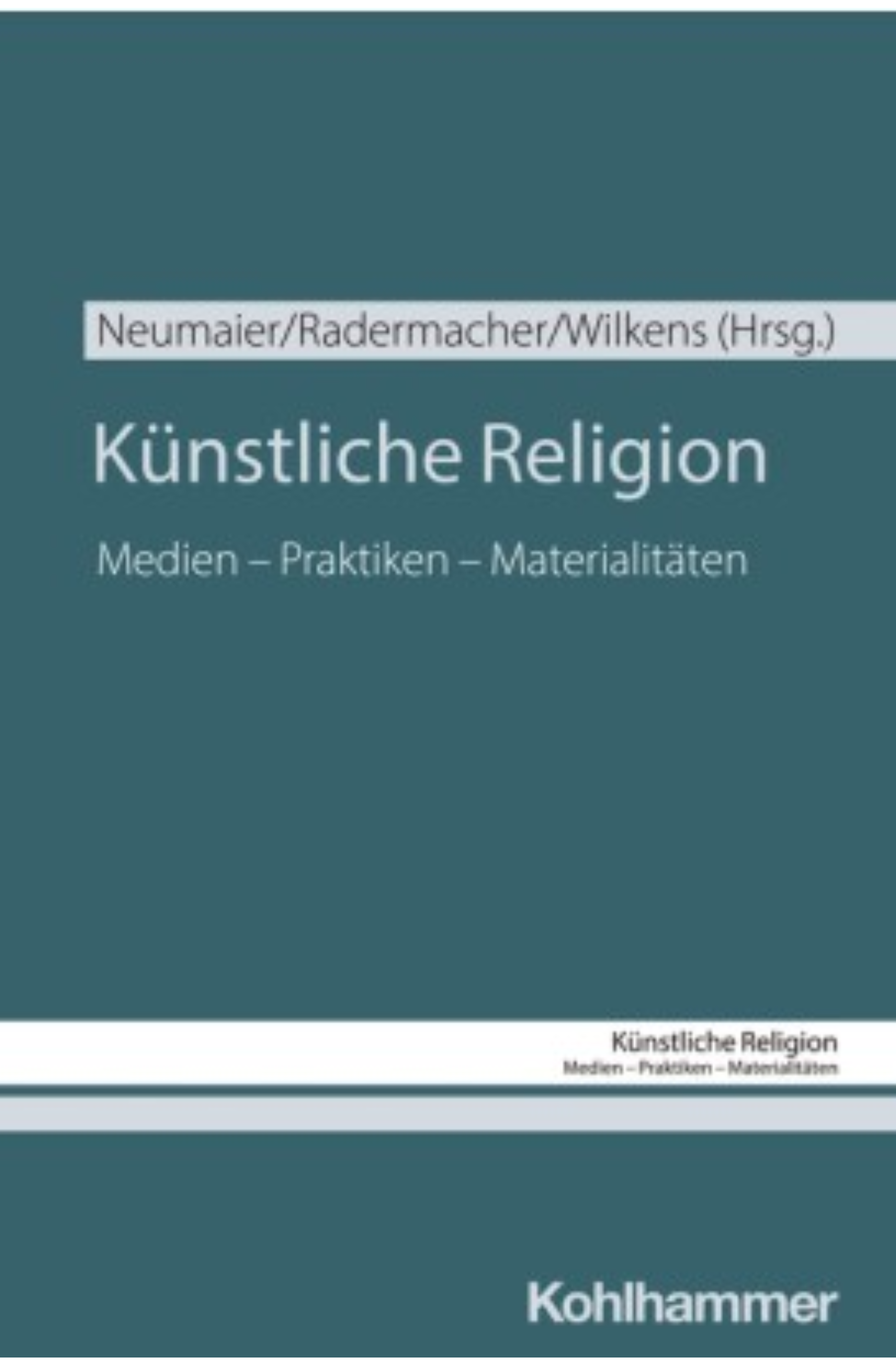 Buch Cover Künstliche Religion