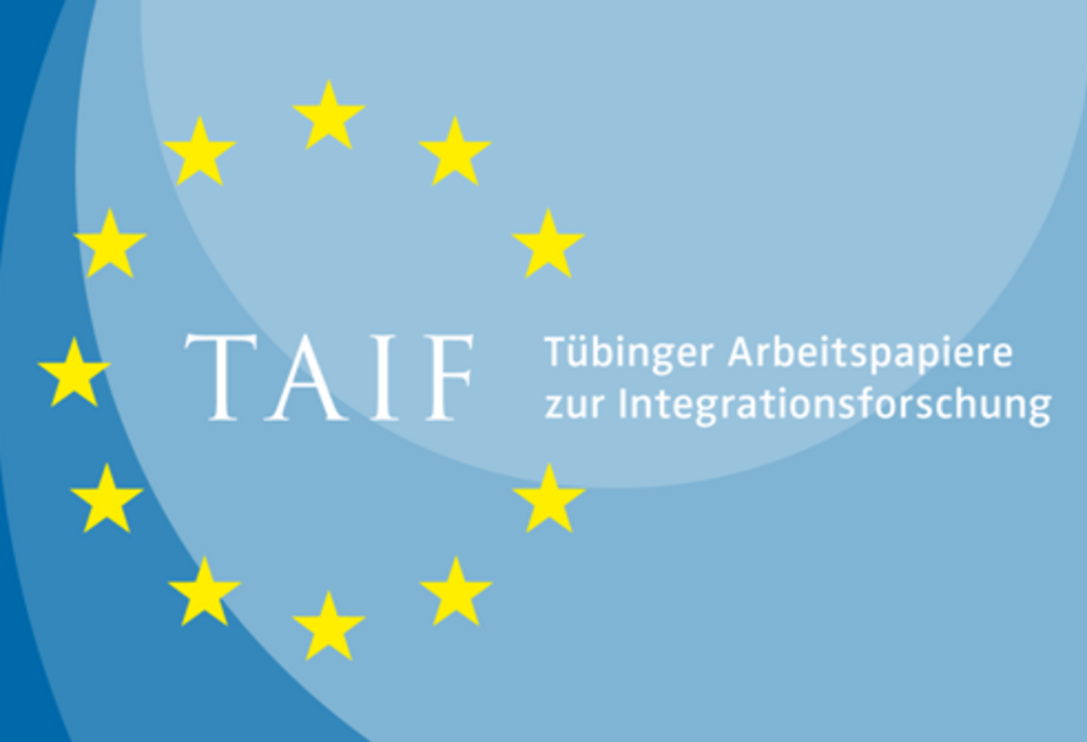 Logo of the "Tübinger Arbeitspapiere zur Integrationsforschung" (TAIF).