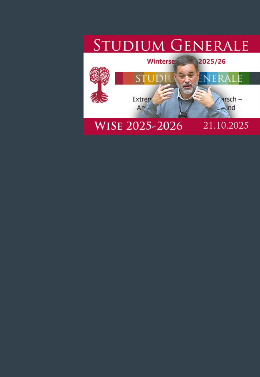 Das Bild zeigt die Vorschau des Videos der Vorlesungsaufzeichnung.