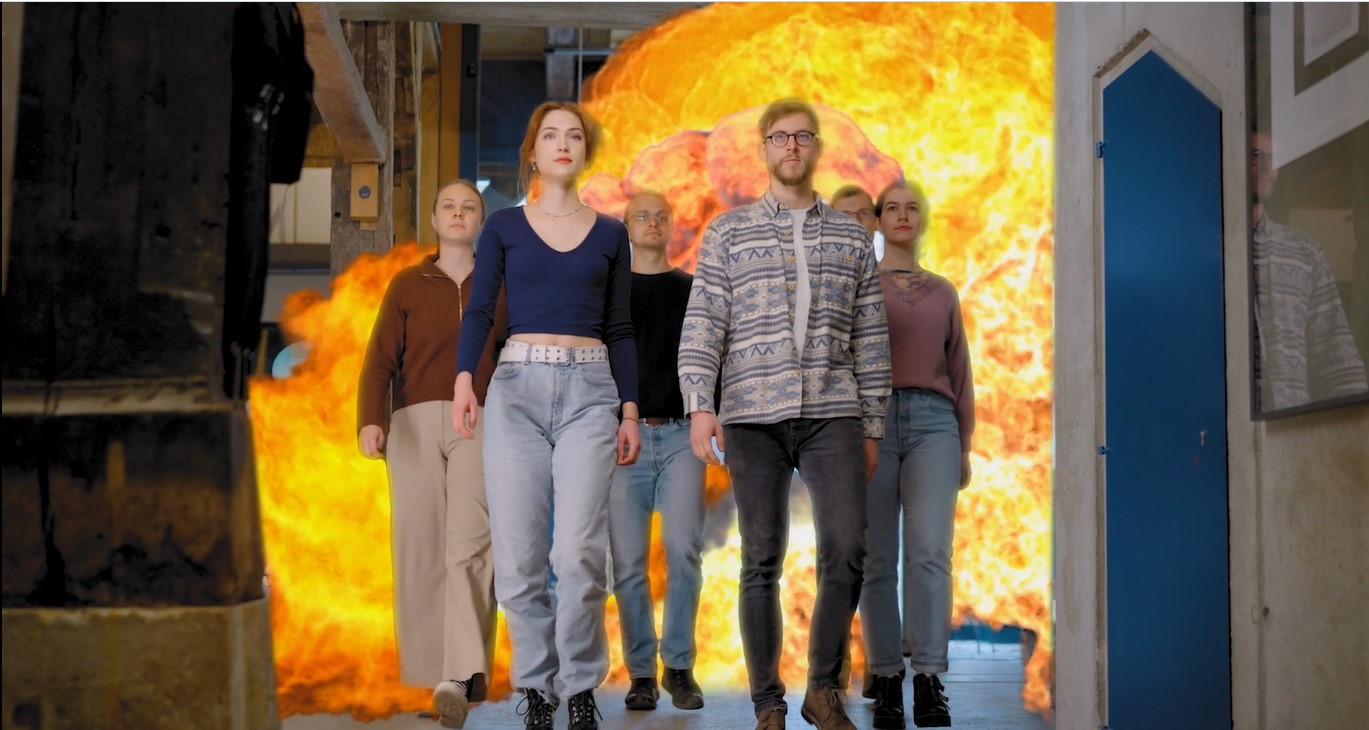 Screenshot of the exhibtion trailer.