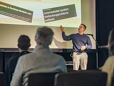 Vortrag mit Publikum