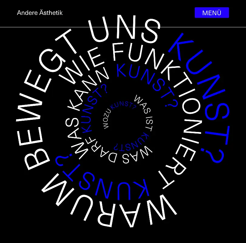 Link zum Webportal Andere Ästhetik
