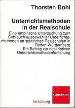 Buchrücken von Thorsten Bohl: Unterrichtsmethoden in der Realschule