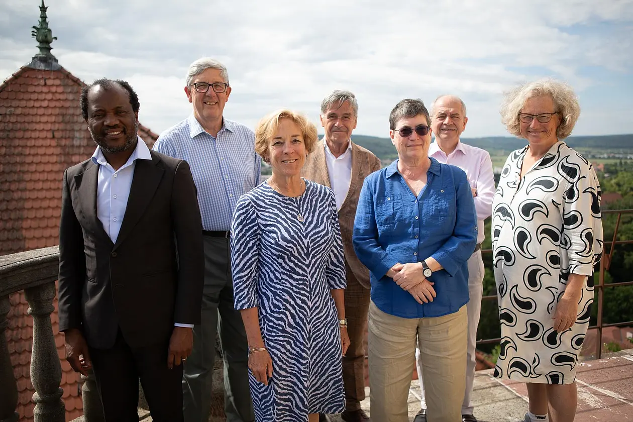 Gruppenbild auf Schloss Hohentübingen