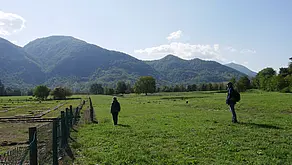 Raffaella Da Vela und Julien Vogel in Kainua/Marzabotto