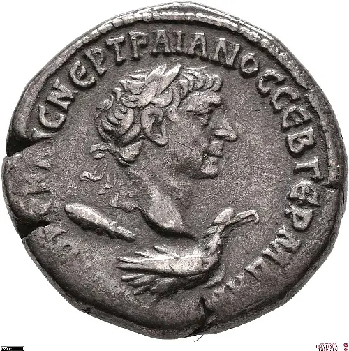 Syria Traianus Münze Vorderseite
