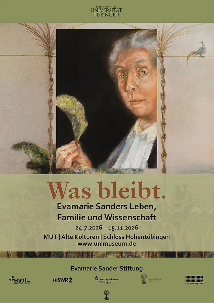 Plakat Ausstellung Evamarie Sanders