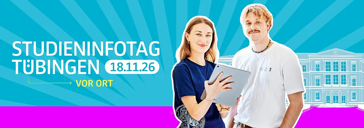 Webseitenbanner für den Studieninfotag am 18.11.2026