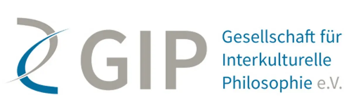 Blau-graues Logo der Gesellschaft für Interkulturelle Philosophie