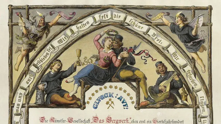 Glückwunschadresse Das Bergwerk Universität Tübingen