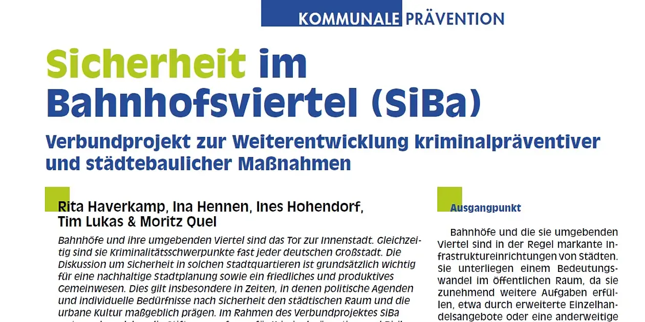 Veröffentlichung Artikel