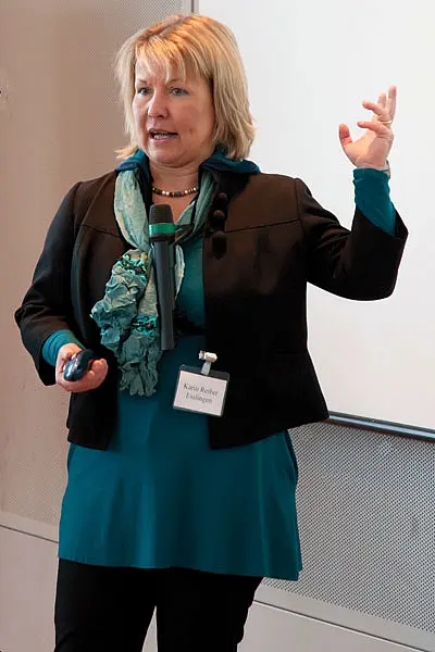 Professor Dr. Karin Reiber von der Hochschule Esslingen hielt die Keynote Lecture