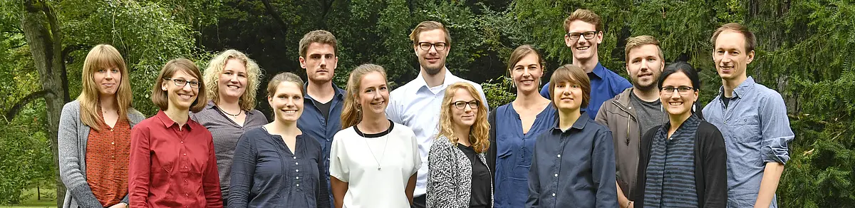 Foto der Doktorandinnen und Doktoranden am Hector-Institut