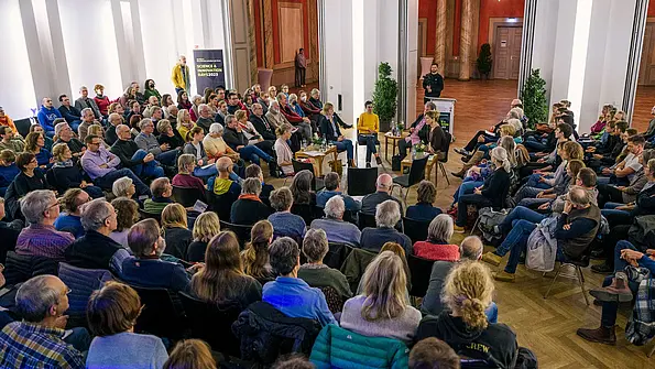 Fishbowl-Diskussion bei den Science & Innovation Days 2023