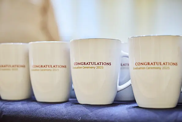 Mugs for the Central Graduation Ceremony 2025