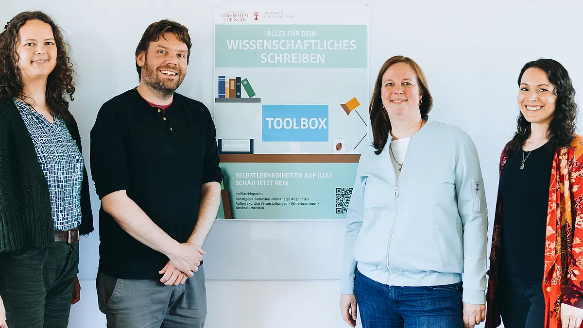 Teamfoto des Diversitätsorientierten Schreibzentrums