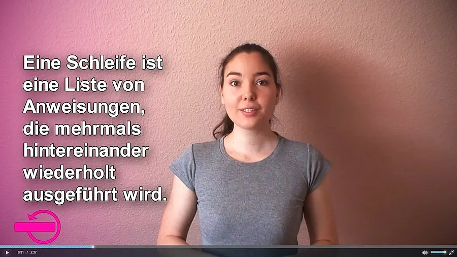 … und ihre Kollegin Laura Schleifen. 