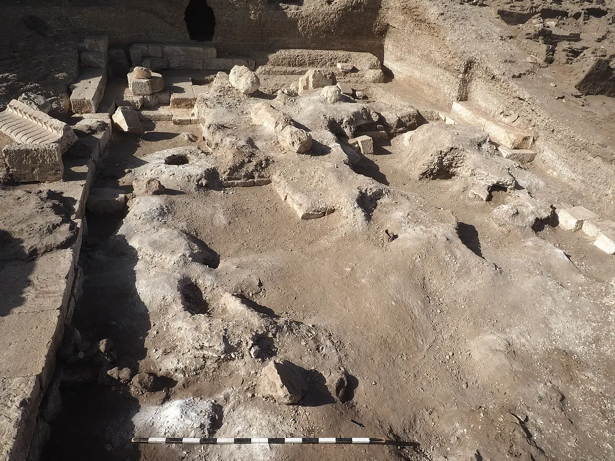 Remains of a temple 