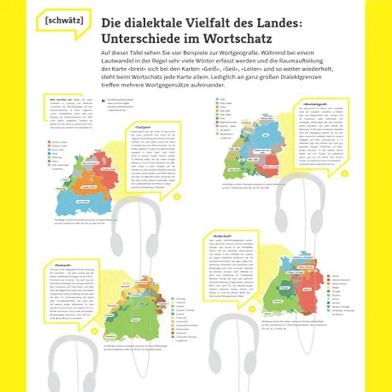 Wanderausstellung „Sprachlicher und kultureller Wandel in Baden-Württemberg“