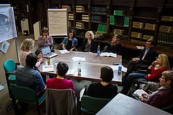 LehrBar: Beim Workshop des Projekts „Innovative Curricula und praxisorientierte Lehrmodule entwickeln“ stellte der Fachbereich Informatik das Tool Studienganggraph vor.