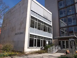 Der Hegelbau in der Wilhelmstraße 36. Alle Fotos: Friedhelm Albrecht/Universität Tübingen
