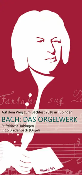 Programm der Reihe „BACH: DAS ORGELWERK“ und Spendenaufruf zum Download
