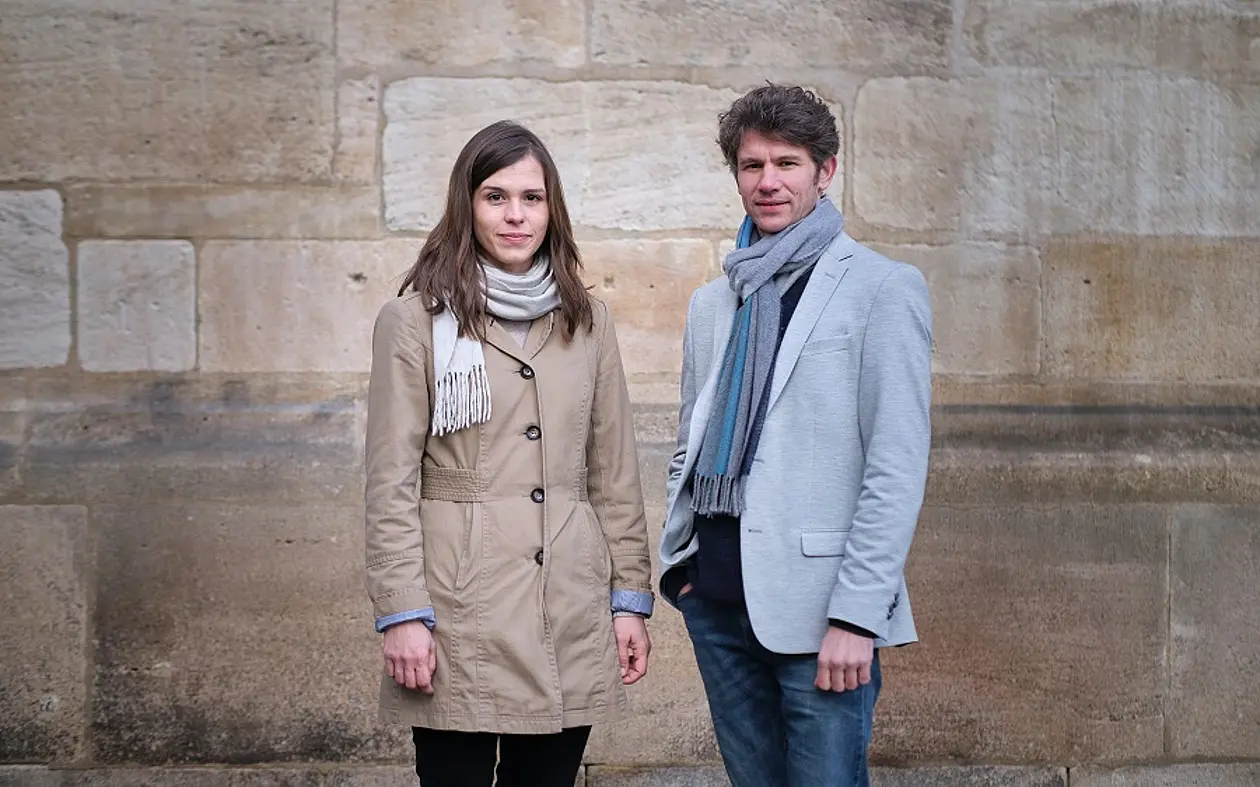 Portrait von Anika Kaiser und Patrick Klügel