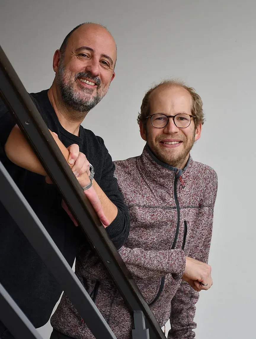 Photo of Udo Kraushaar and Peter Jones