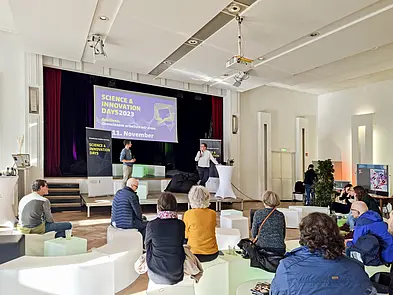 Vortrag mit Publikum