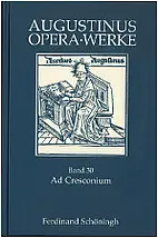 Ansicht eines Bandes der Neuausgabe der Werke Augustins