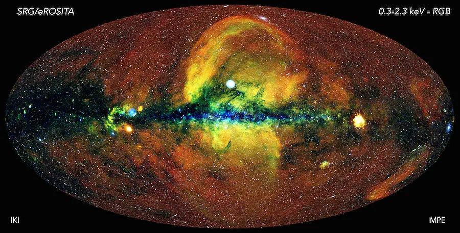 Das energiereiche Universum, gesehen mit dem Röntgenteleskop eROSITA