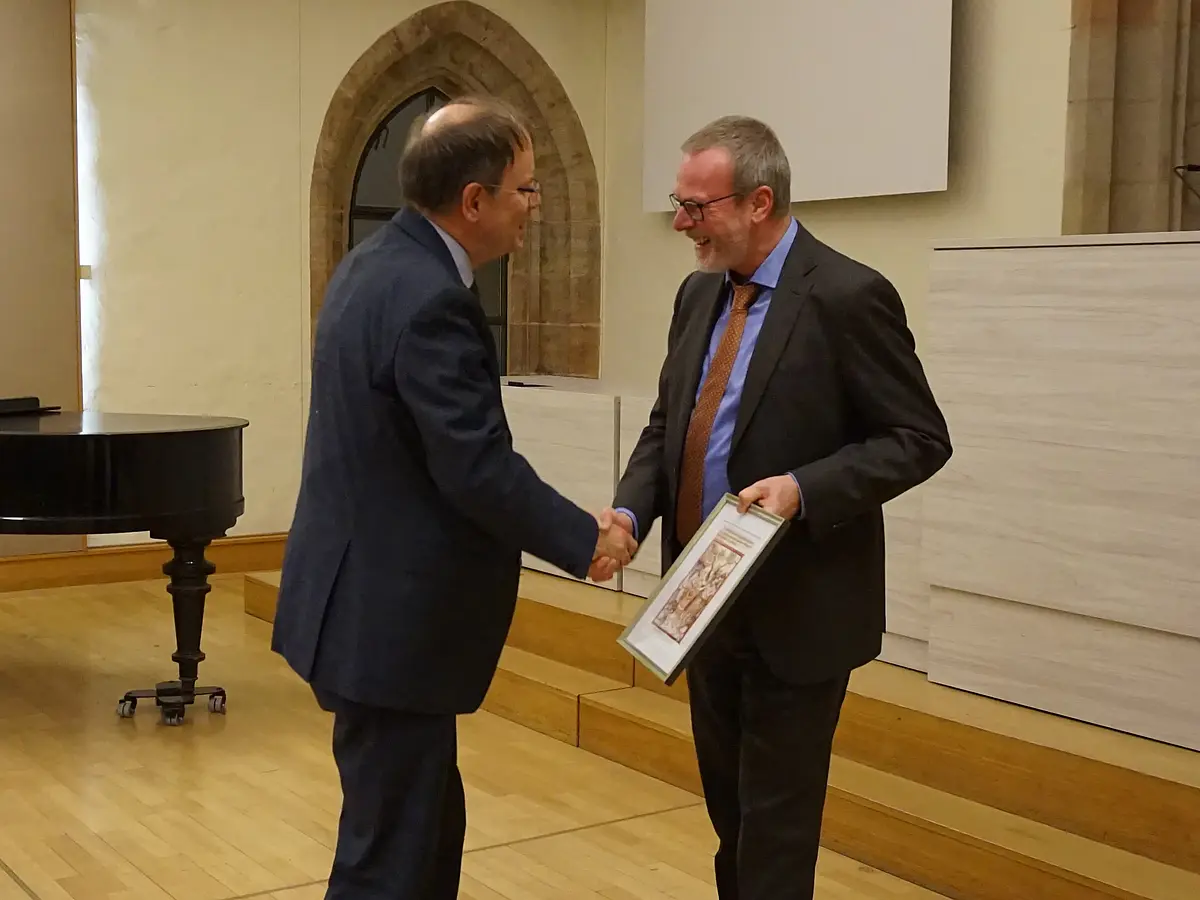 Benedikt Kranemann (links) und Andreas Holzem (rechts)
