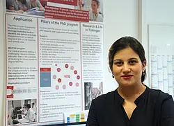 Tarza Baban. Foto: Janna Eberhardt/Universität Tübingen