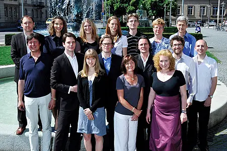 Das Team des neuen Instituts für Medienwissenschaft (IfM). Foto: Eric Vazzoler