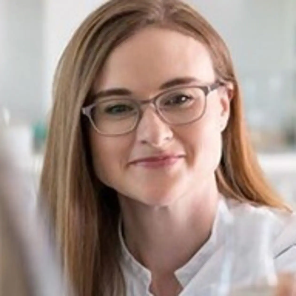 Anna Vlasits smiles into the camera