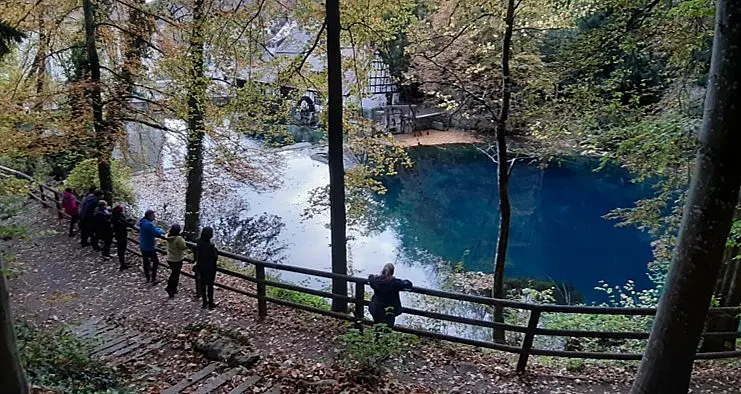 Exploring the "Blautopf"