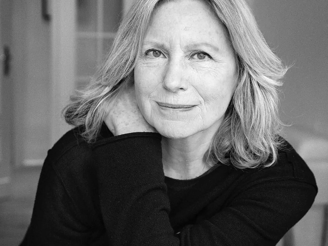 Schwarz-weiß-Foto von Maren Kroymann