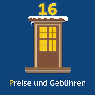 Tür 16: P wie Preise