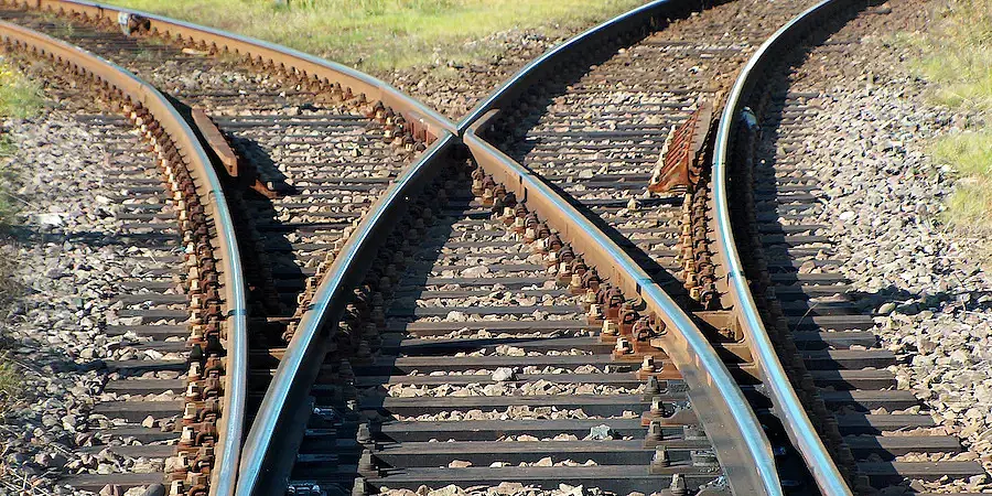Eisenbahnschienen