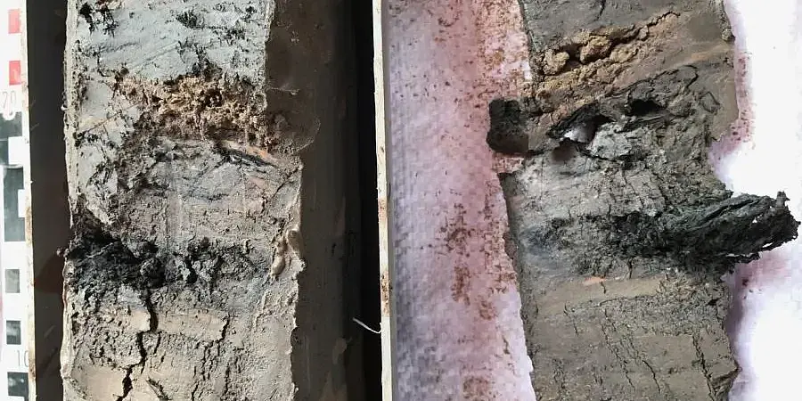Sediment from a groundwater well in VanPhuc, Vietnam.