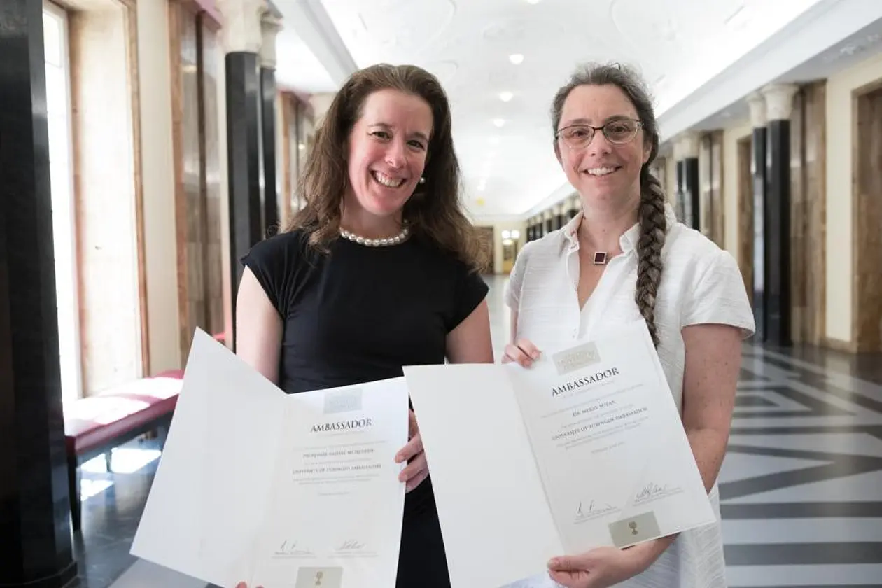 Professor Nadine McQuarrie and Dr. Merav Seifan