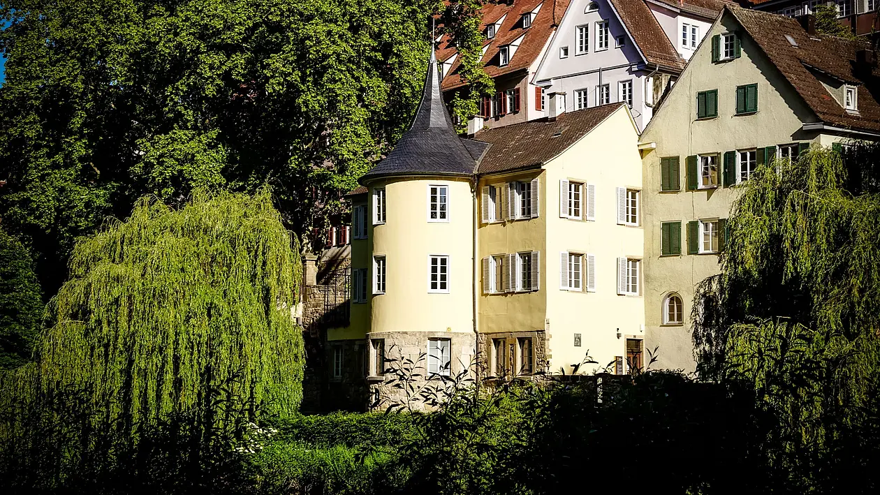 der Hölderlinturm in Tübingen