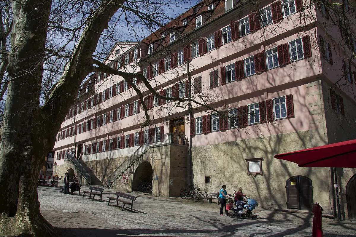 In der Burse arbeitete Terry McCarthy in seinem Tübinger Jahr besonders gerne, mit Blick auf den Neckar.