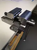 Fertiggestellter Schaubstock