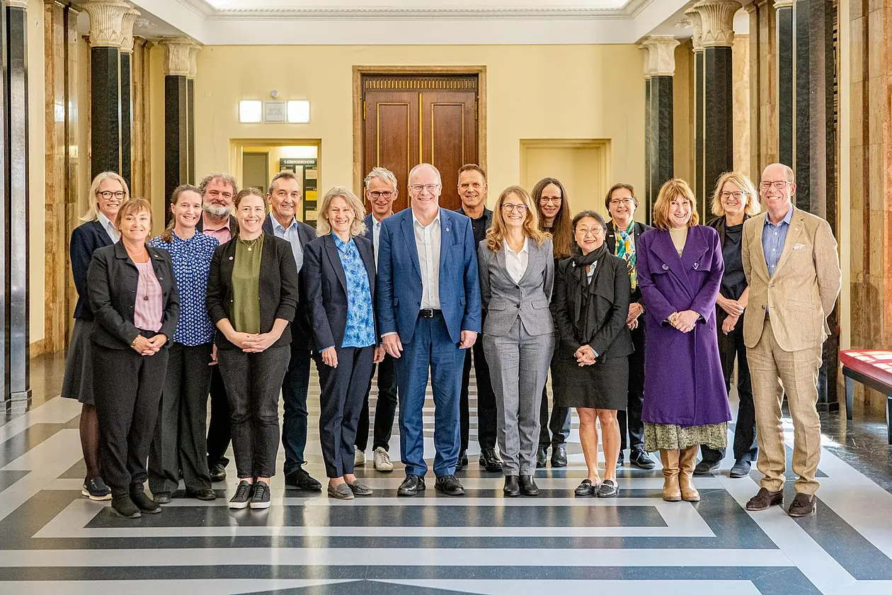 Gruppenfoto der Delegation