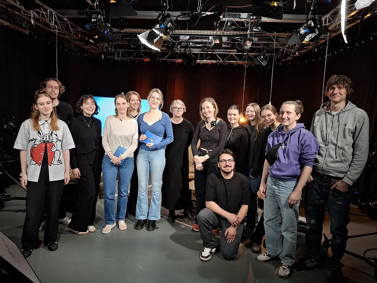 Das Bild zeigt die CampusTV Crew.