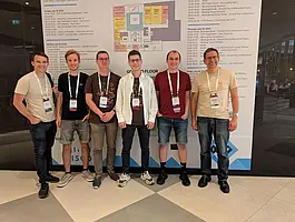 Nico Martin with colleagues at IETF 126 in Vienna